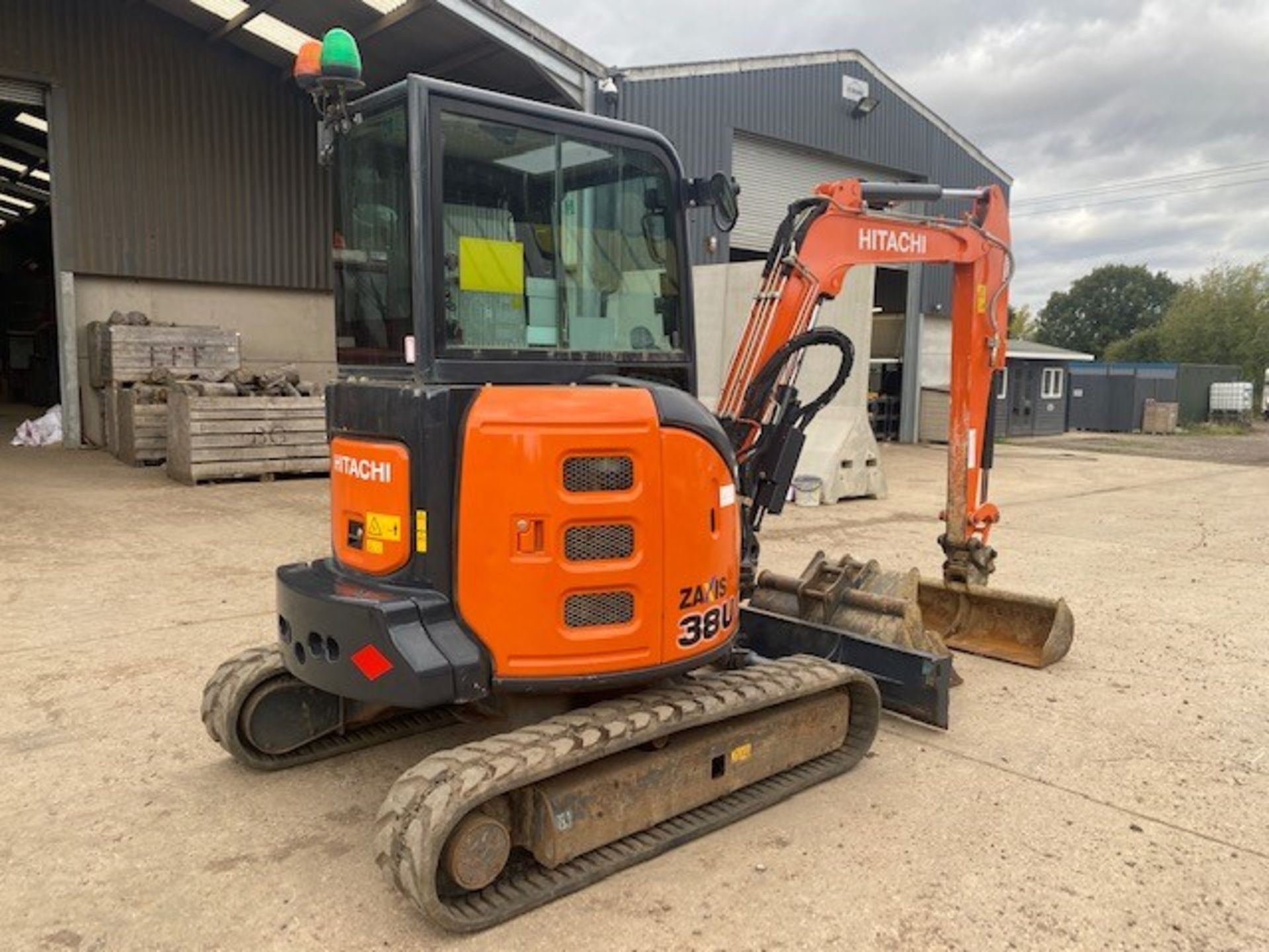 2018 Hitachi ZX38U-5A *PLUS VAT* - Image 5 of 11