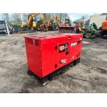 NEW/UNUSED 15KVA DIESEL SILENT GENERATOR *PLUS VAT*