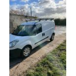 2014/14 REG FIAT DOBLO 16V MULTIJET 1.6 DIESEL WHITE PANEL VAN, SHOWING 3 FORMER KEEPERS *NO VAT*