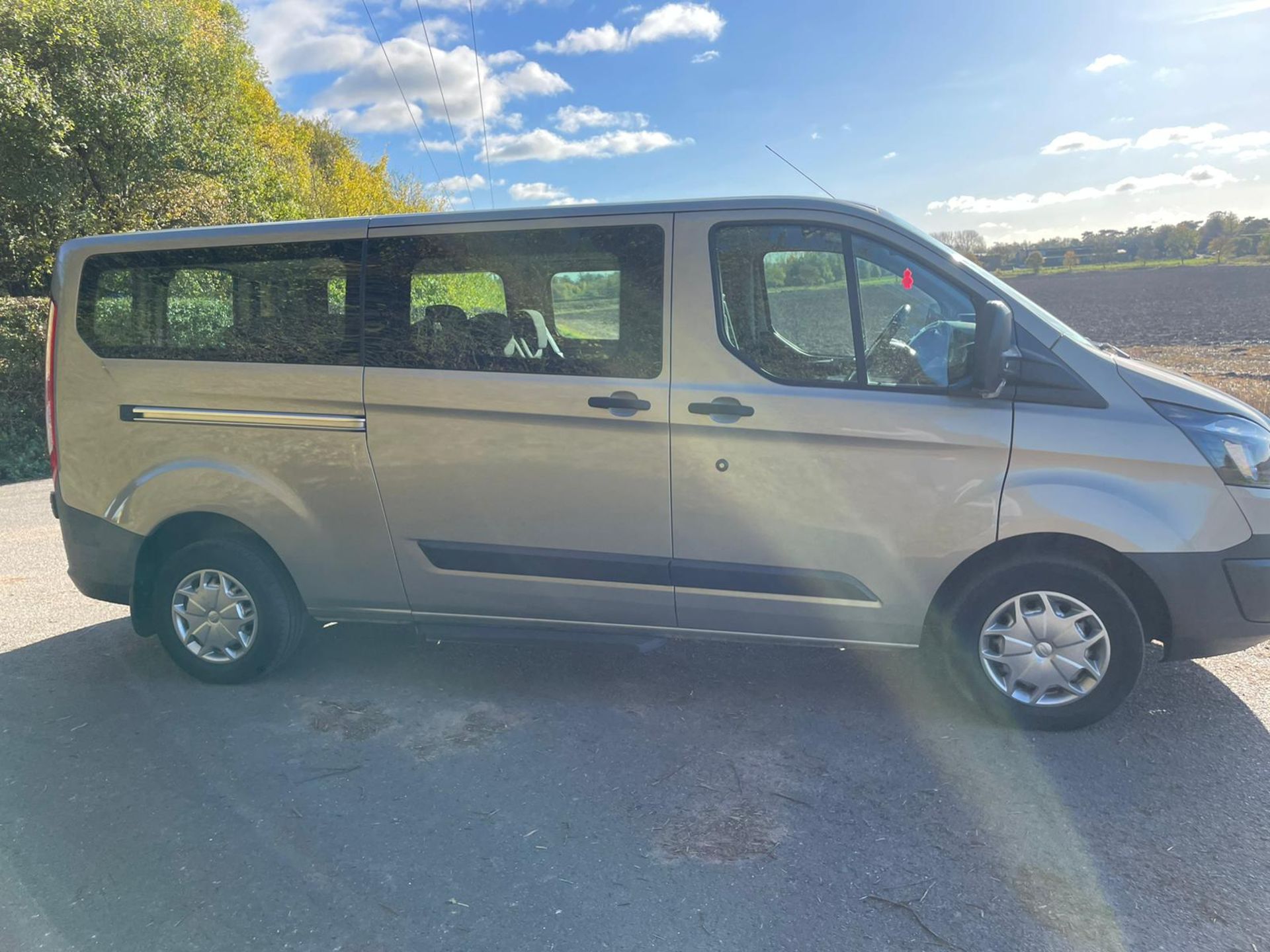 2017 FORD TRANSIT CUSTOM 310 TDCI SILVER MPV *PLUS VAT* - Image 10 of 16