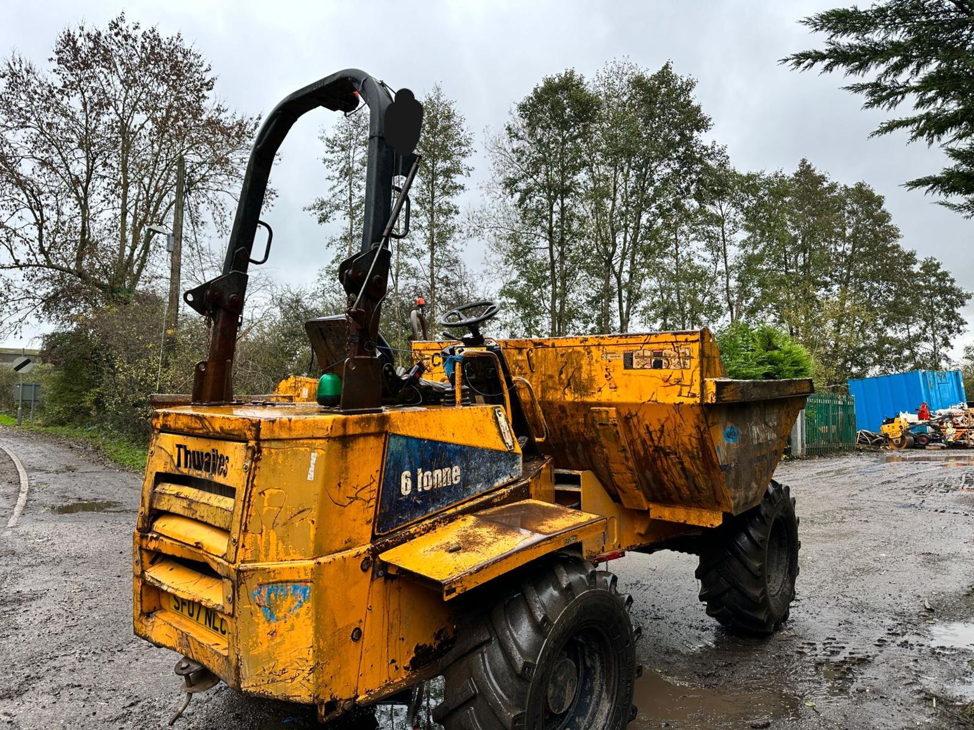 2007 THWAITES 6 TON DUMPER *PLUS VAT* - Image 9 of 13