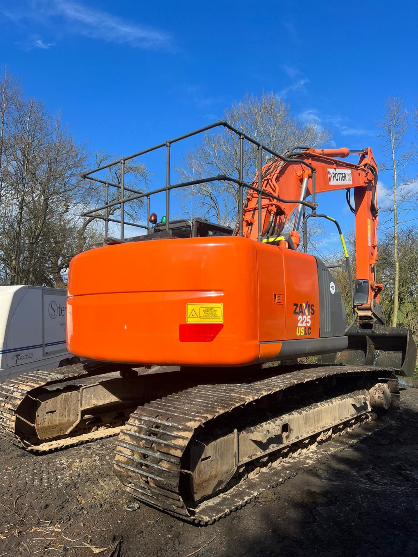 2012 HITACHI ZAXIS 225USLS 22 TON DIGGER *PLUS VAT* - Image 4 of 11