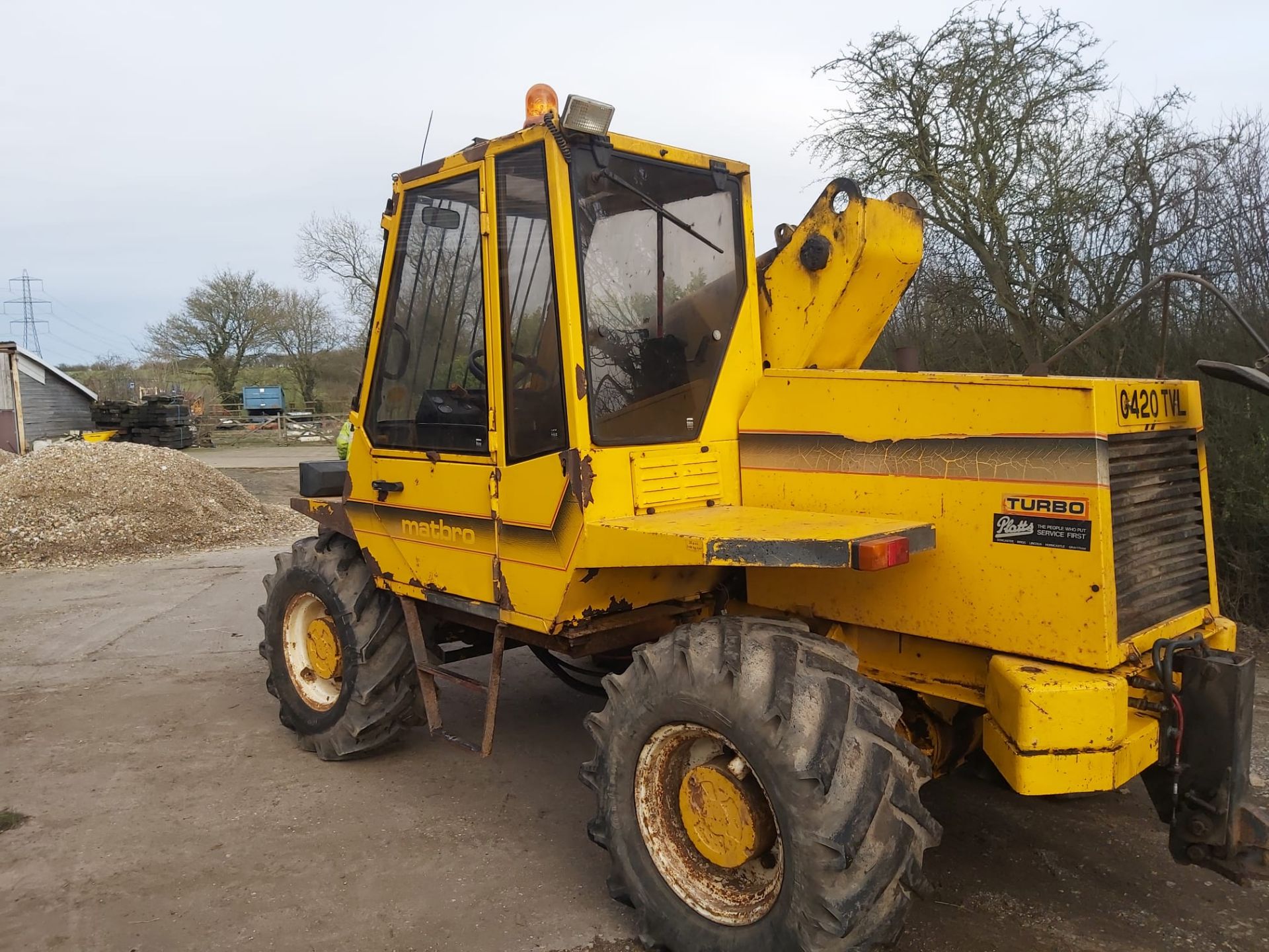 Lovely Straight Matbro Telestar Telehandler Teleporter *NO VAT* - Image 5 of 16