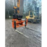 UNUSED EUROFAB PALLET FORKS FOR EXCAVATOR *PLUS VAT*