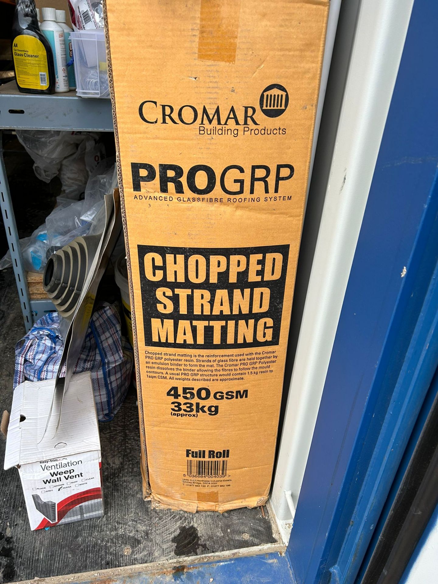 1 Roll of Cromar Pro Grip Matting 450gsm *PLUS VAT*