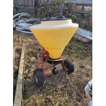 Seed/Fertiliser Broadcaster, tow behind quad/ tractor type *NO VAT*