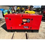 NEW/UNUSED 80KVA DIESEL SILENT GENERATOR *PLUS VAT*