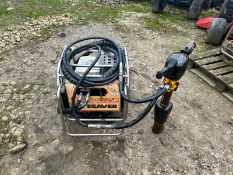 JCB BEAVER HYDRAULIC POWER PACK WITH HOSES AND BREAKER *NO VAT*