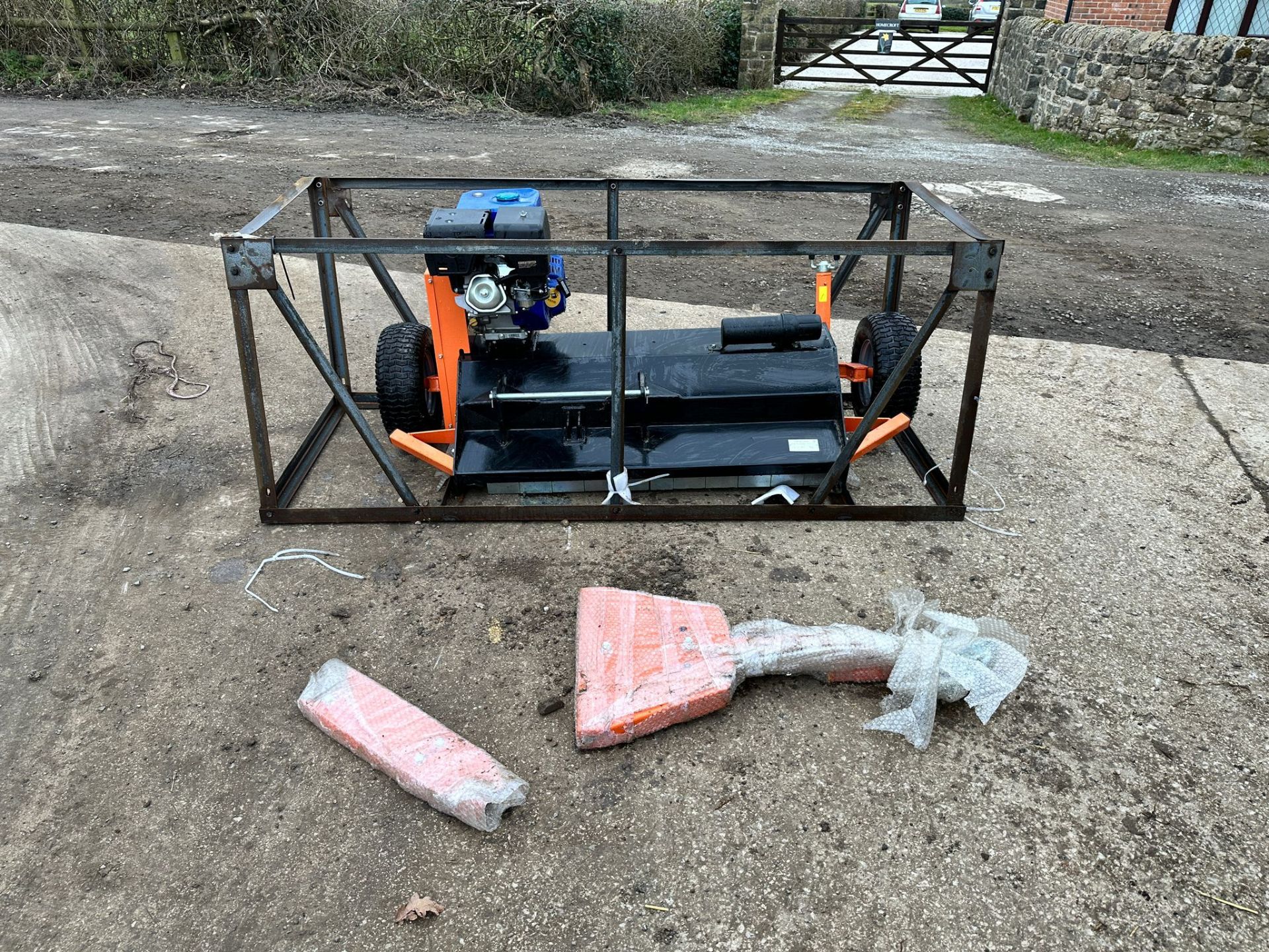 New And Unused 1.2 Metre Single Axle ATV Flail Mower *PLUS VAT* - Image 2 of 12