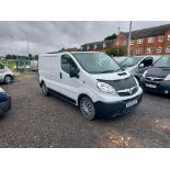 2008 VAUXHALL VIVARO 2700 CDTI SWB WHITE PANEL VAN *NO VAT*