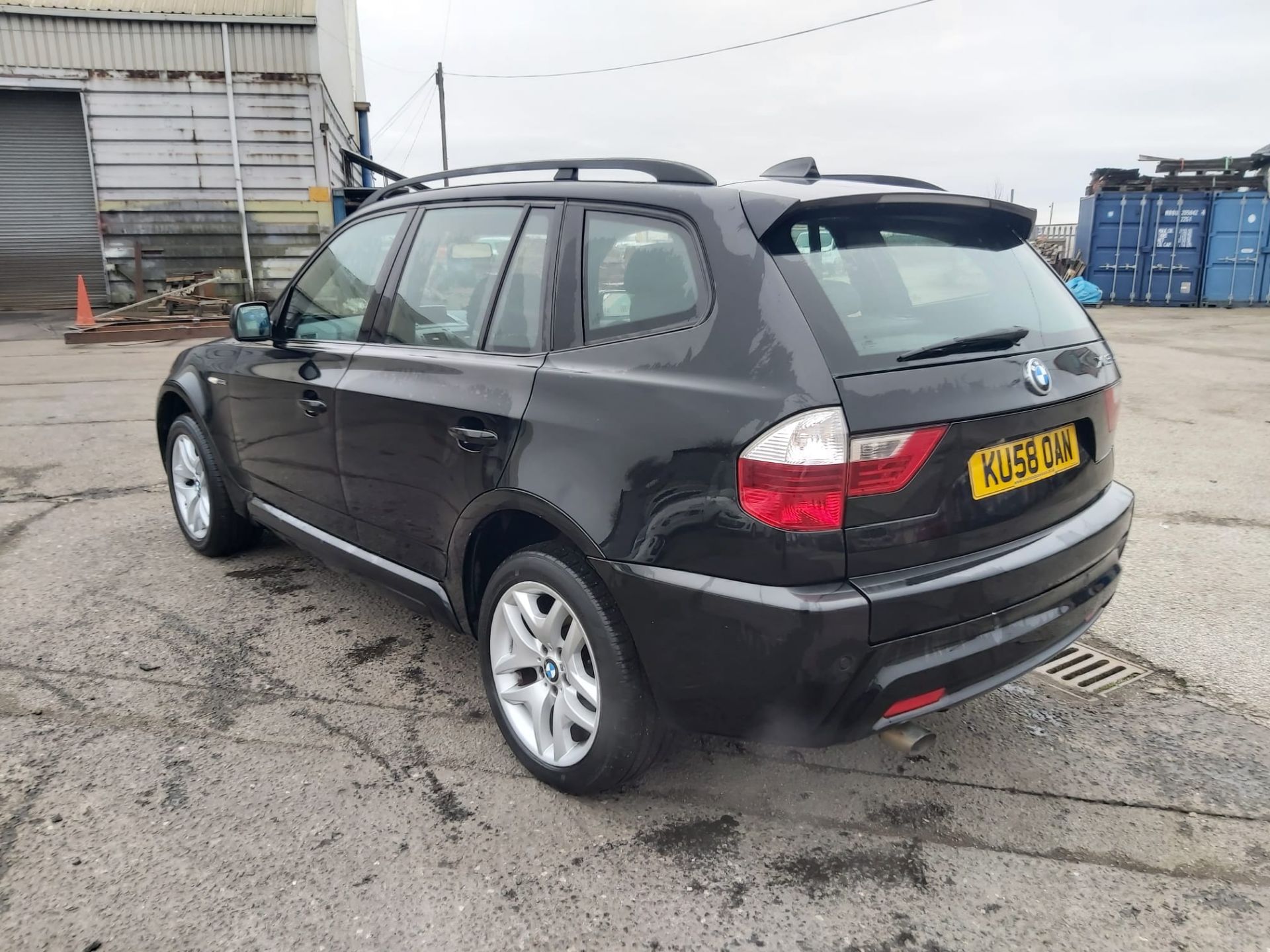 2008 BMW X3 2.0D M SPORT AUTO BLACK SUV ESTATE *NO VAT* - Image 5 of 24