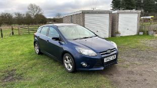 2012 FORD FOCUS ZETEC TDCI BLUE HATCHBACK *NO VAT*