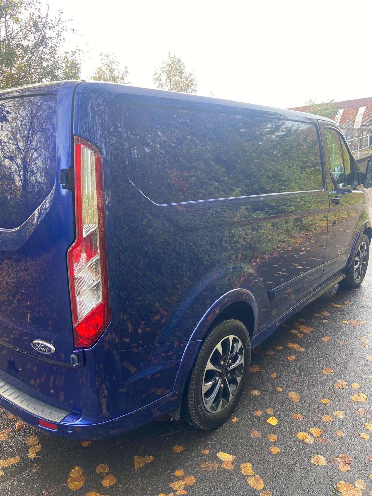 2018/67 REG FORD TRANSIT CUSTOM 290 LIMITED 2.0 DIESEL MANUAL BLUE PANEL VAN *NO VAT* - Image 4 of 8