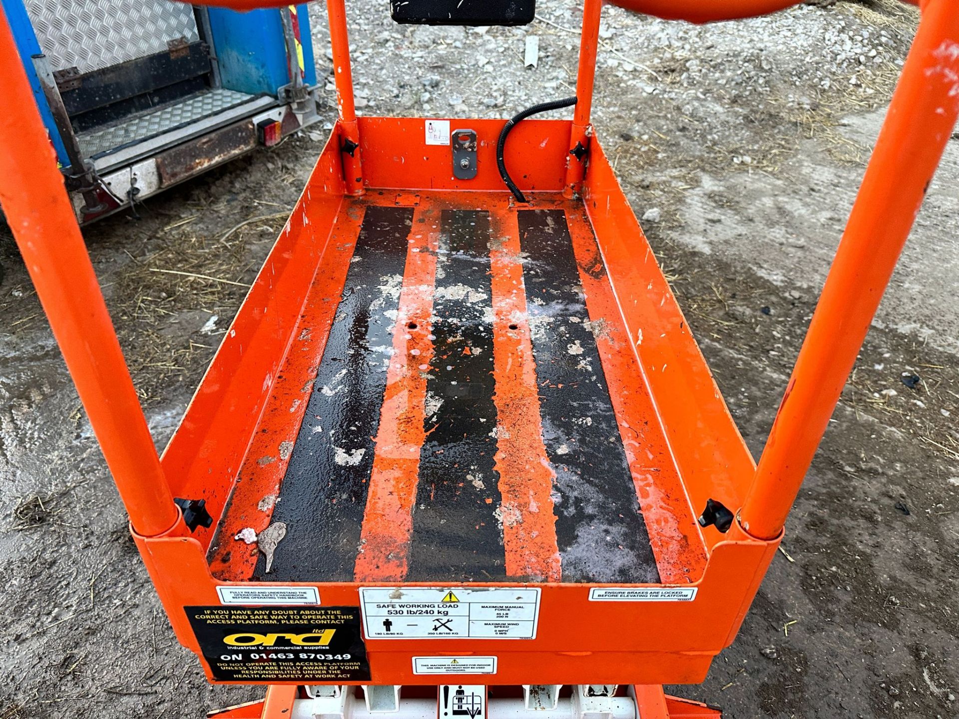 2019 SNORKEL S3008P ELECTRIC (MEWP) SCISSOR LIFT *PLUS VAT* - Image 12 of 12