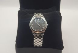 LONGINES Flagship Black Dial Mens Swiss Watch NO VAT