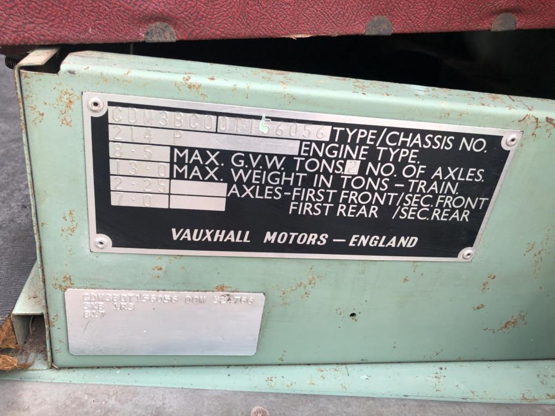 1970 BEDFORD J 4 TRUCK, ORIGINAL HORSON BODY, 14,000 MILES *NO VAT* - Image 18 of 19