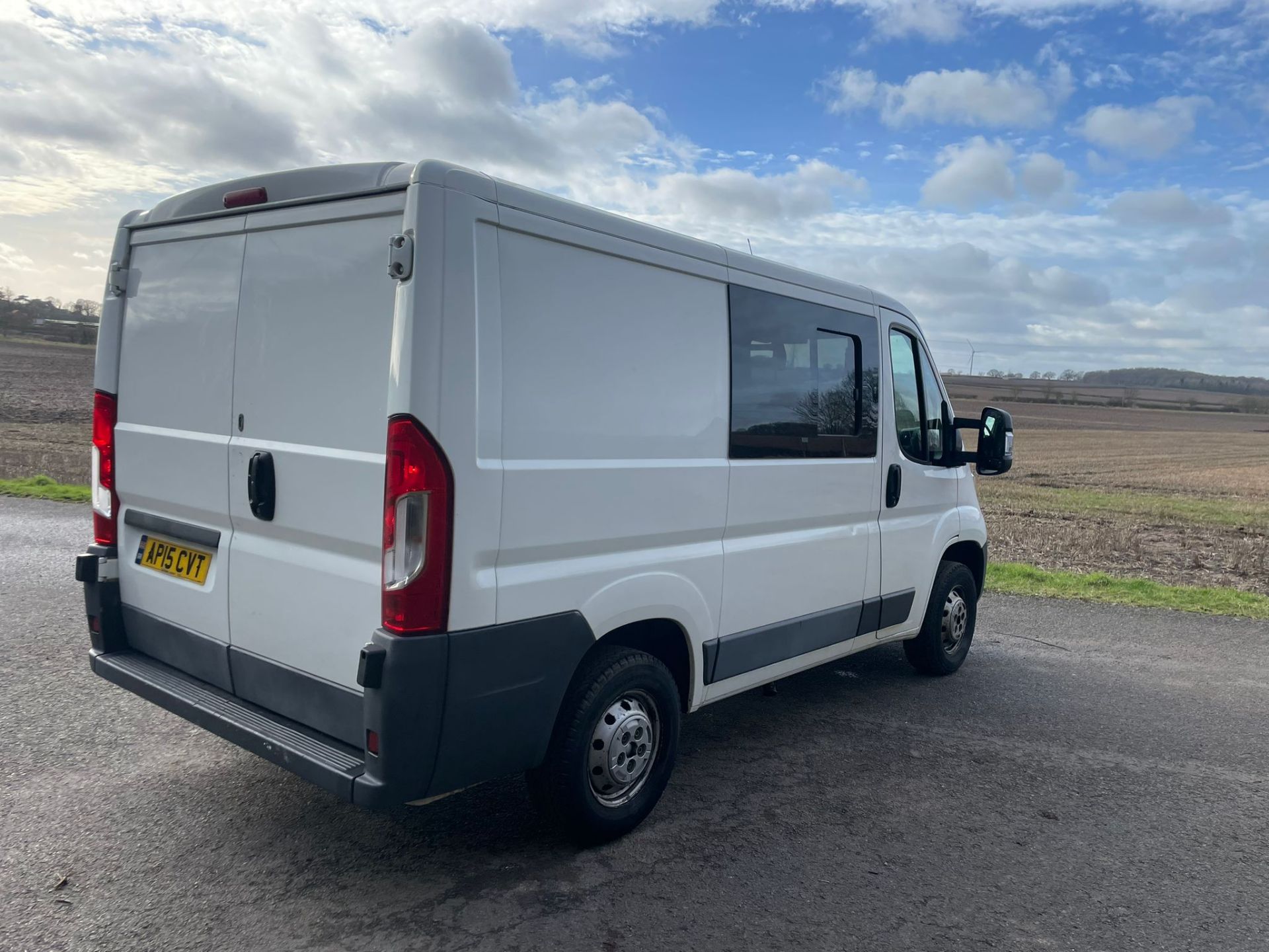 2015 FIAT DUCATO 30 MULTIJET WHITE PANEL VAN *NO VAT* - Image 9 of 13