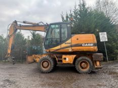 CASE WX150 WHEELED EXCAVATOR WITH FRONT BLADE *PLUS VAT*