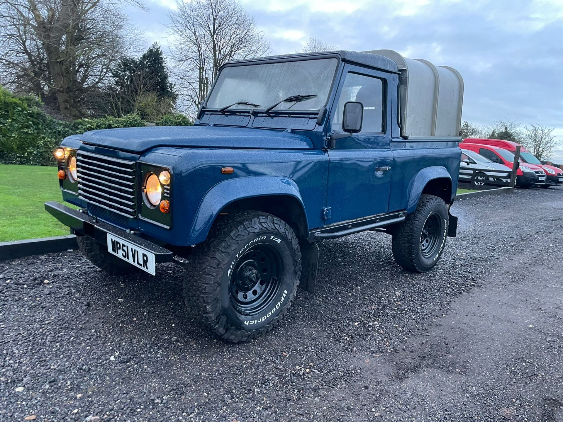 2002 LAND ROVER DEFENDER 90 TD5 BLUE CAR *PLUS VAT* - Image 4 of 15