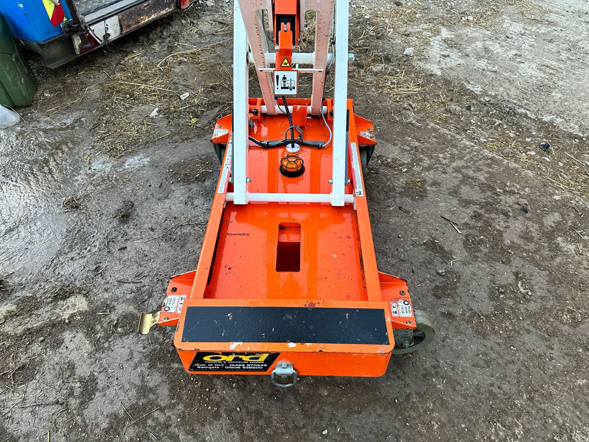 2019 SNORKEL S3008P ELECTRIC (MEWP) SCISSOR LIFT *PLUS VAT* - Image 9 of 12