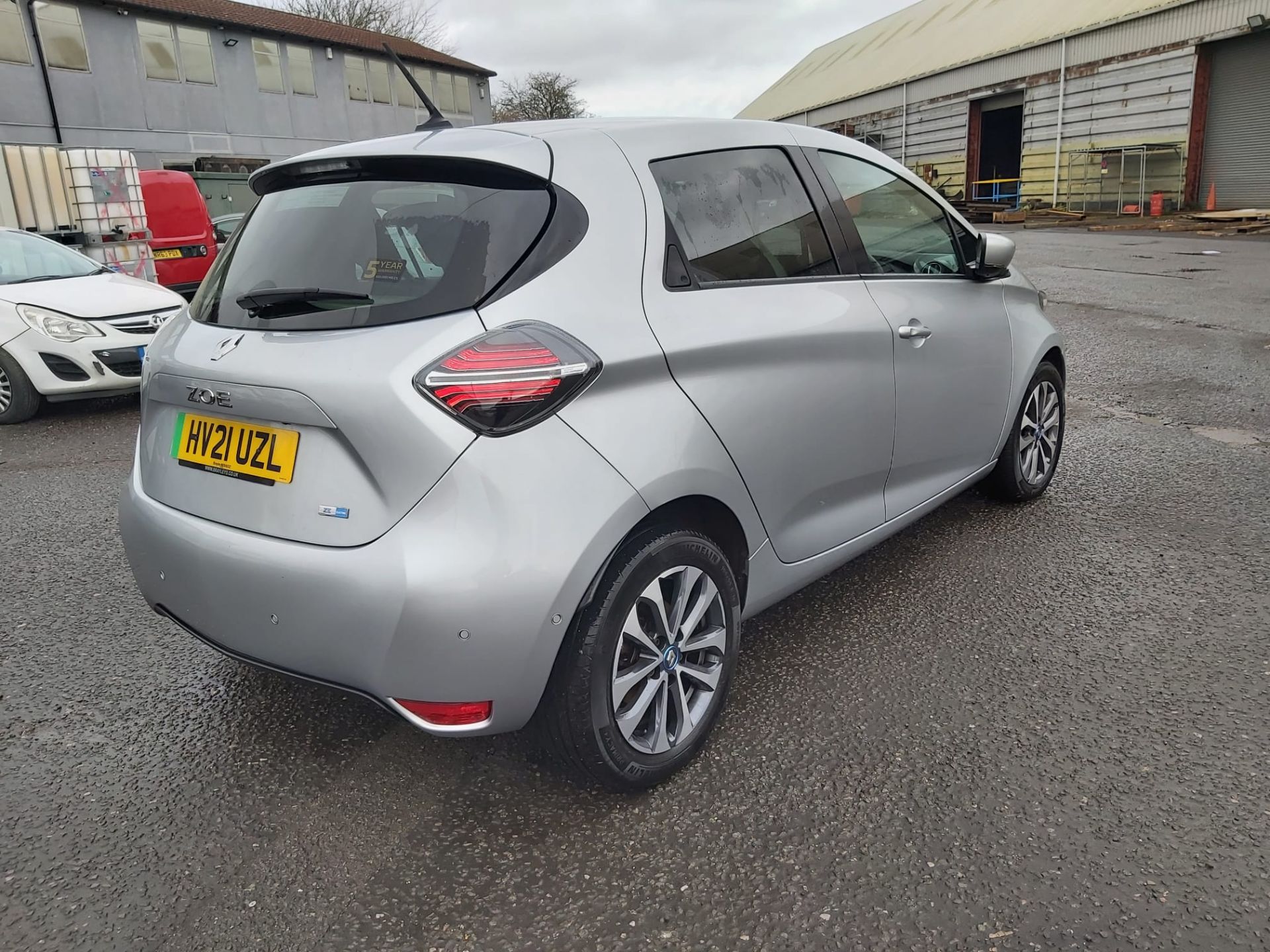 2021 RENAULT ZOE I GT LN RAPID CHARGE ZE 50 GREY HATCHBACK *NO VAT* - Image 8 of 21