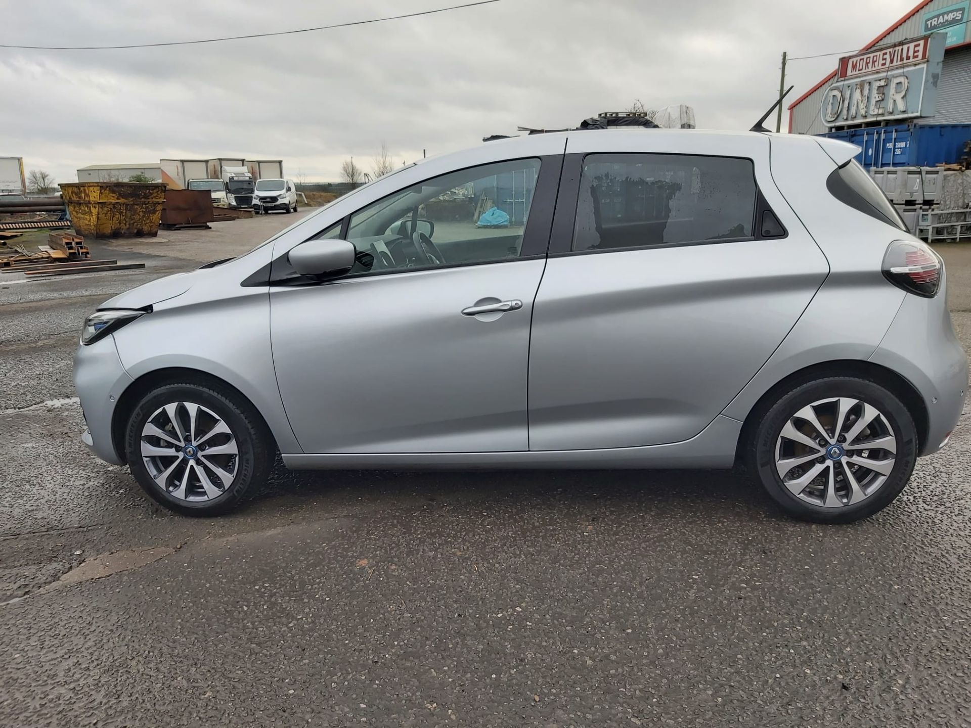 2021 RENAULT ZOE I GT LN RAPID CHARGE ZE 50 GREY HATCHBACK *NO VAT* - Image 4 of 21