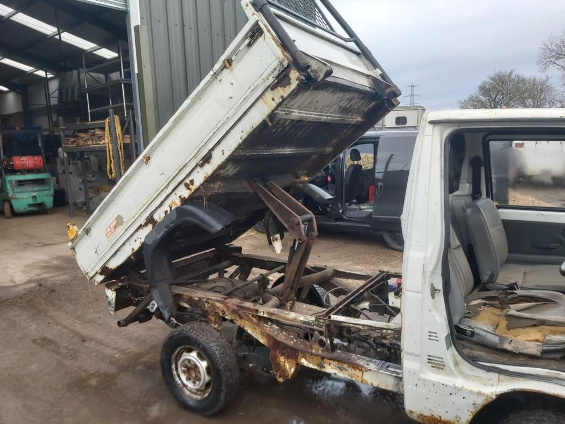 2005 PIAGGIO PORTER WHITE PICK UP TIPPER *NO VAT* - Image 10 of 14