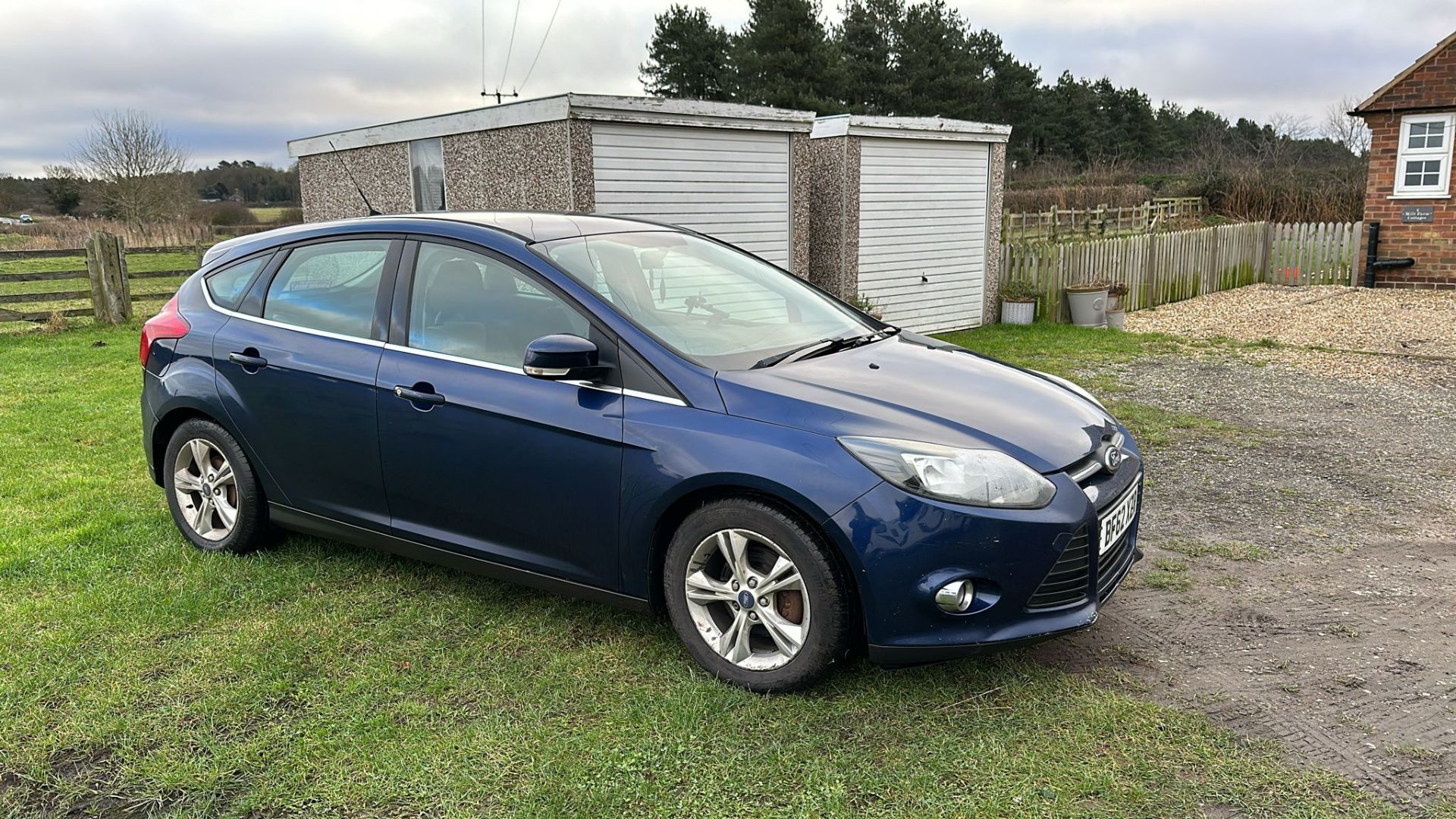 2012 FORD FOCUS ZETEC TDCI BLUE HATCHBACK *NO VAT* - Image 9 of 14