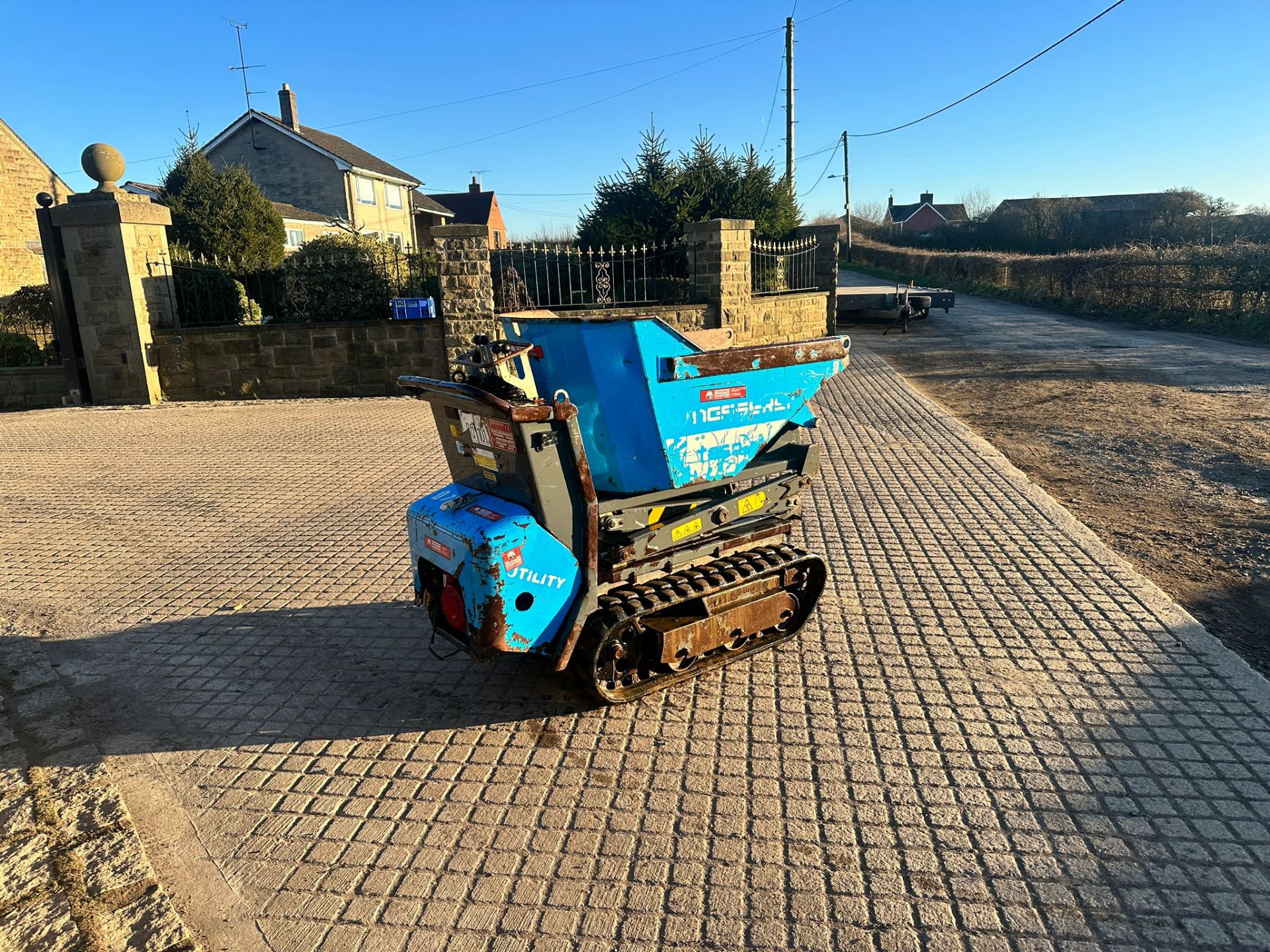 2019 MESSERSI TC50 500KG HIGH TIP TRACKED DUMPER *PLUS VAT* - Image 7 of 16