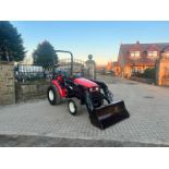 MITSUBISHI MT200HD 20HP 4WD COMPACT TRACTOR WITH FRONT LOADER AND BUCKET *NO VAT*