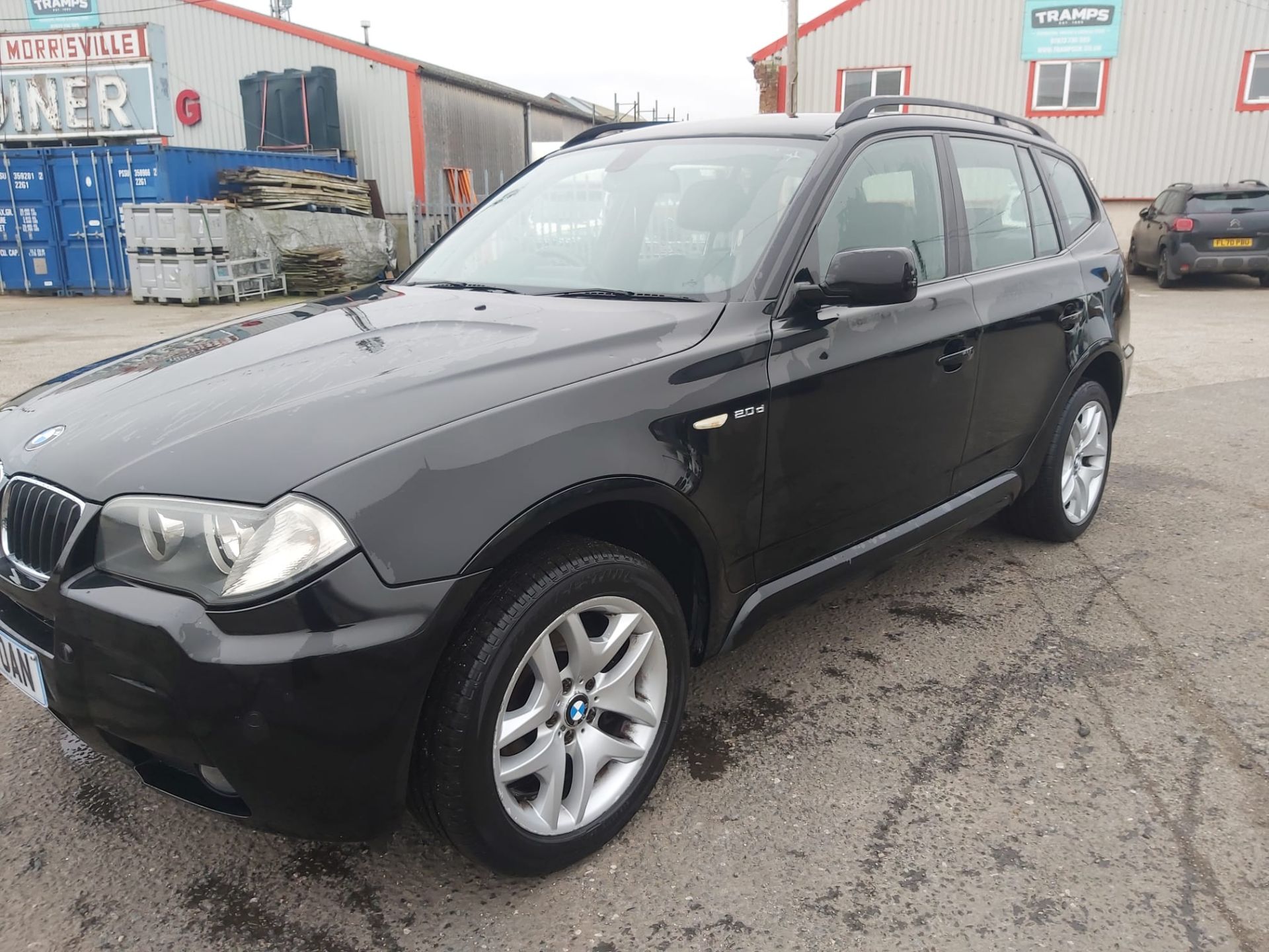 2008 BMW X3 2.0D M SPORT AUTO BLACK SUV ESTATE *NO VAT* - Image 3 of 24