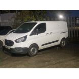 2018 FORD TRANSIT CUSTOM 320 BASE WHITE PANEL VAN *NO VAT*