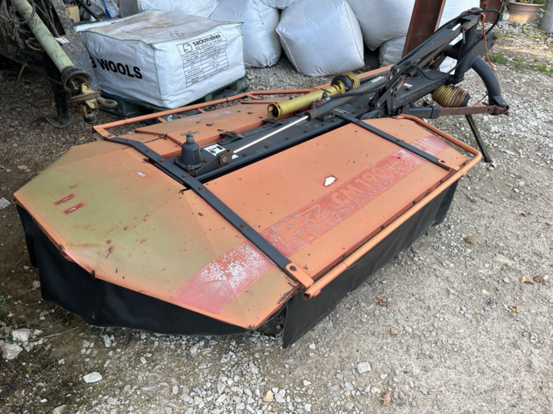 Pz Greenland 190CM Hydraulic Tilit Drum Mower, Works Well *PLUS VAT* - Image 2 of 4