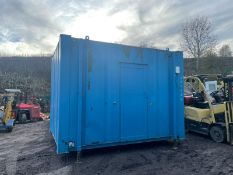 CONTAINER TOILET BLOCK WITH PRIVATE TOILET ON THE SIDE! *PLUS VAT*
