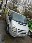 2007 FORD TRANSIT 110 T280S D/C FWD SILVER WINDOW VAN *NO VAT*