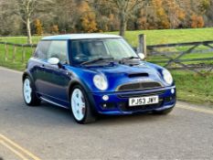 2003 MINI MINI COOPER S BLUE HATCHBACK *NO VAT*