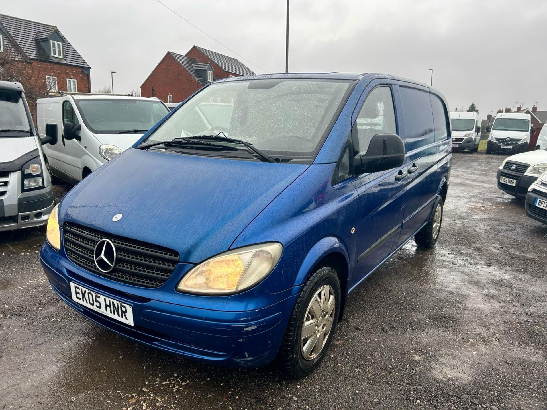 2005 MERCEDES VITO 111 CDI COMPACT BLUE PANEL VAN *NO VAT* - Image 4 of 18