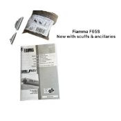 Fiamma F65S Polar white cassette with titanium Deep Black canopy *NO VAT*