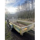 INDESPENSION TWIN AXLE PLANT TRAILER *PLUS VAT*