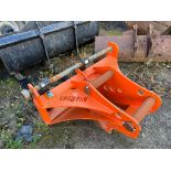 NEW AND UNUSED EURO FAB PALLET FORKS, SUITABLE FOR 13-20 TON EXCAVATOR, FORKS ARE INCLUDED *PLUS VAT