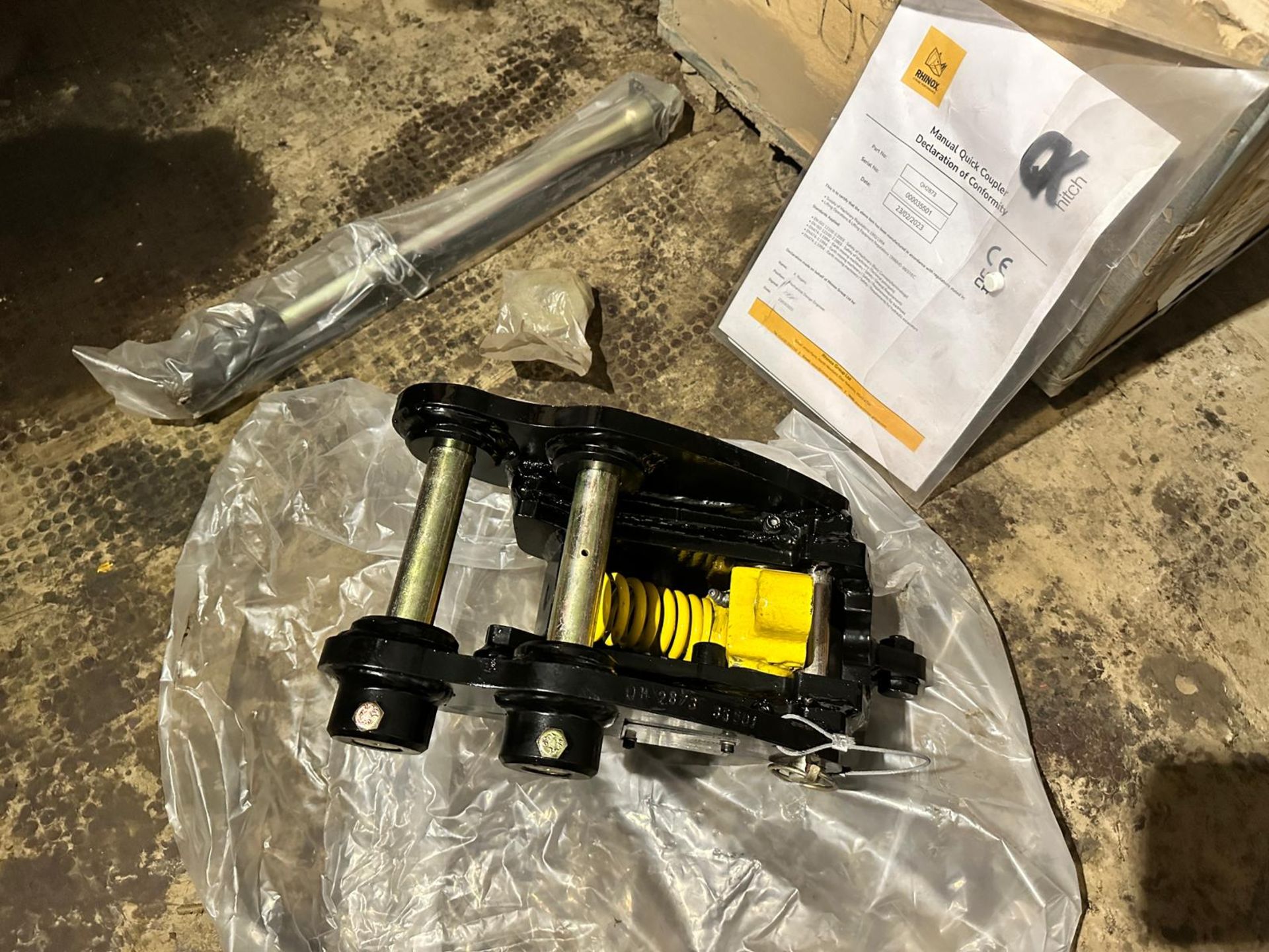 NEW/UNUSED RHINOX MANUAL QUICK HITCH *PLUS VAT* - Image 2 of 9