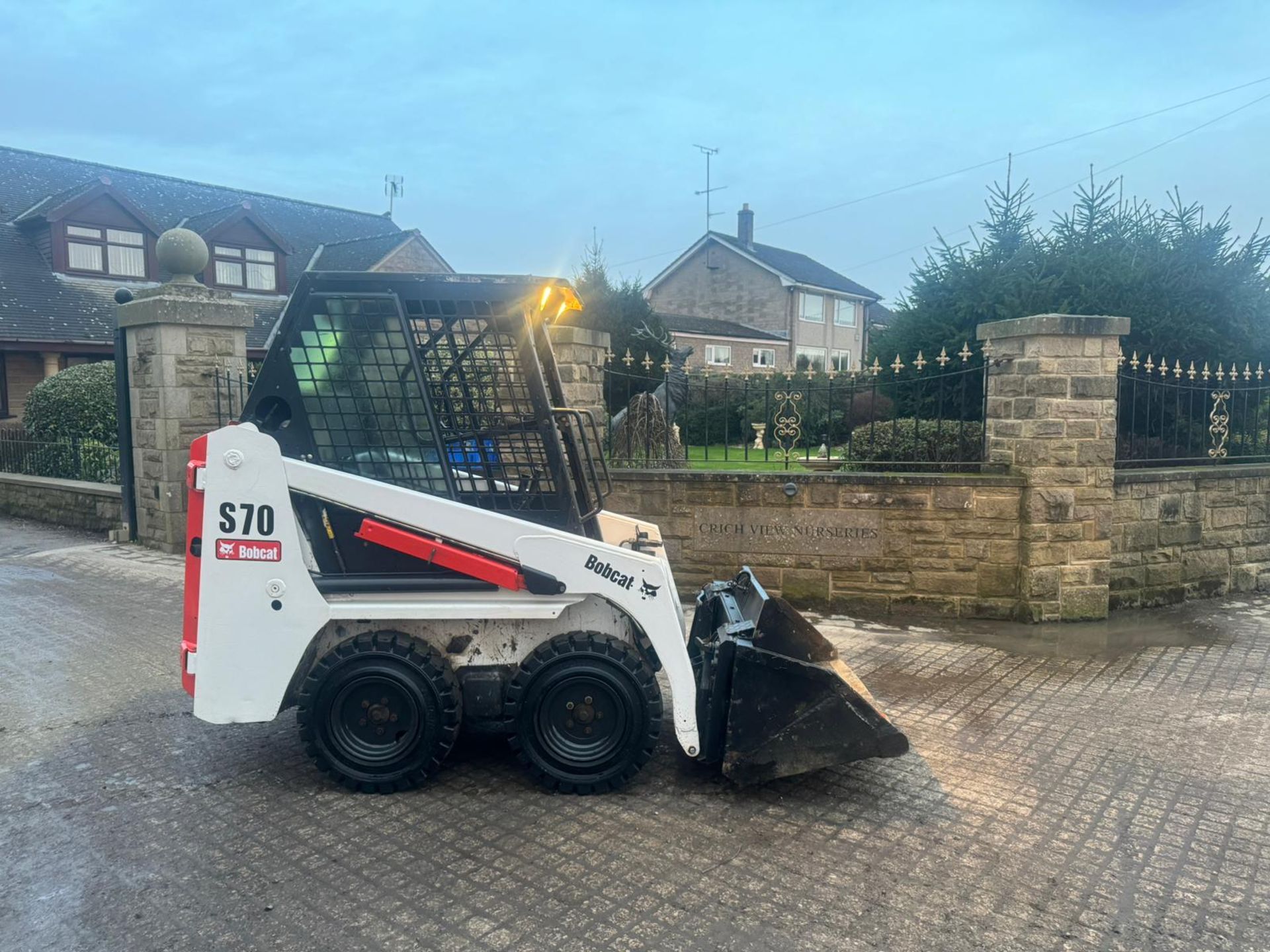 2015 BOBCAT S70 COMPACT WHEELED SKIDSTEER LOADER *PLUS VAT* - Image 16 of 20