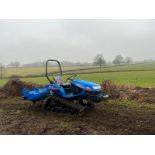 ISEKI PICCORO TPC 15 TRACTOR WITH ROTAVATOR, ONLY 574 HOURS *PLUS VAT*