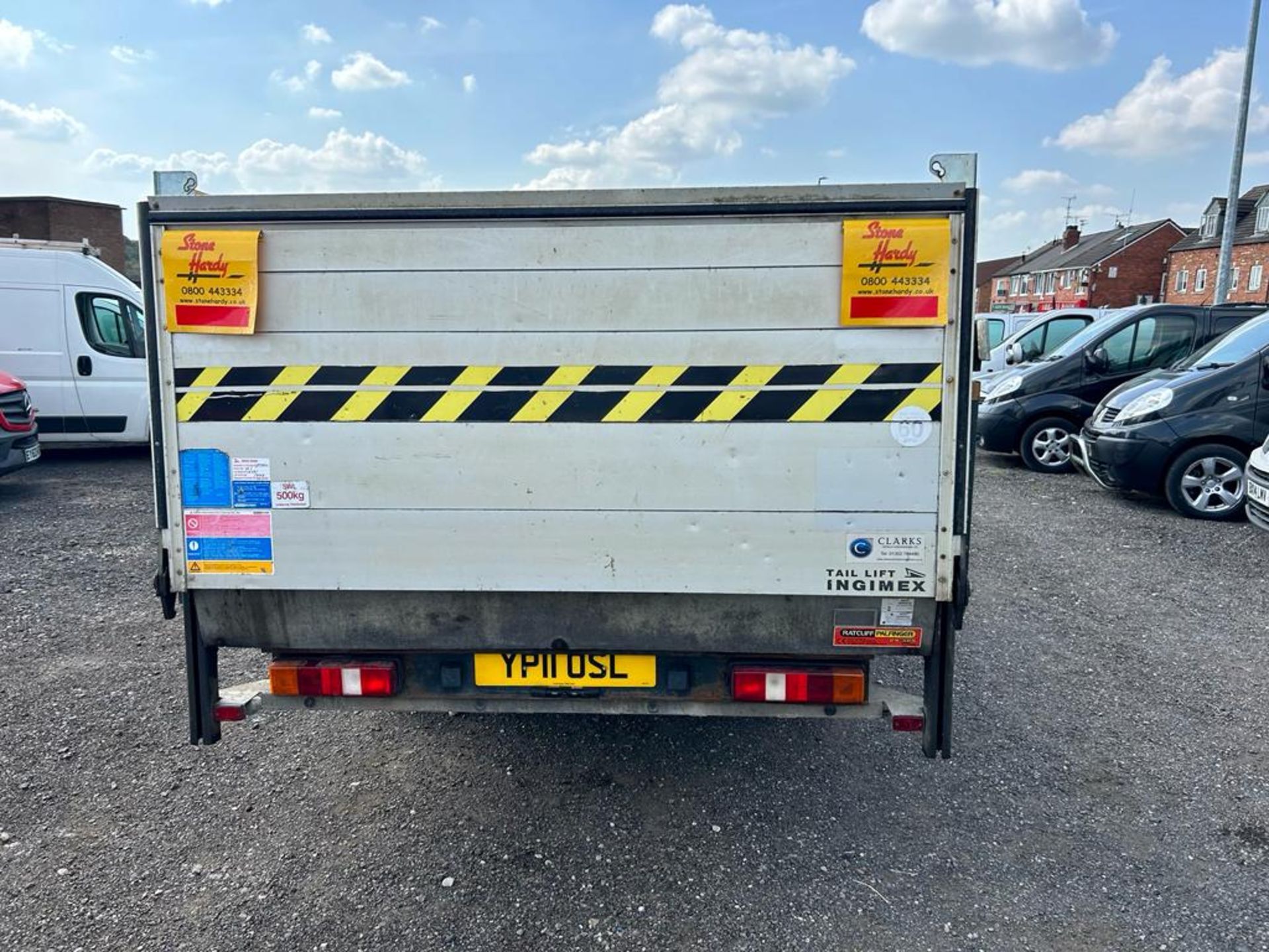 2011 FORD TRANSIT 100 T350L D/C RWD WHITE CHASSIS CAB *NO VAT* - Image 6 of 14