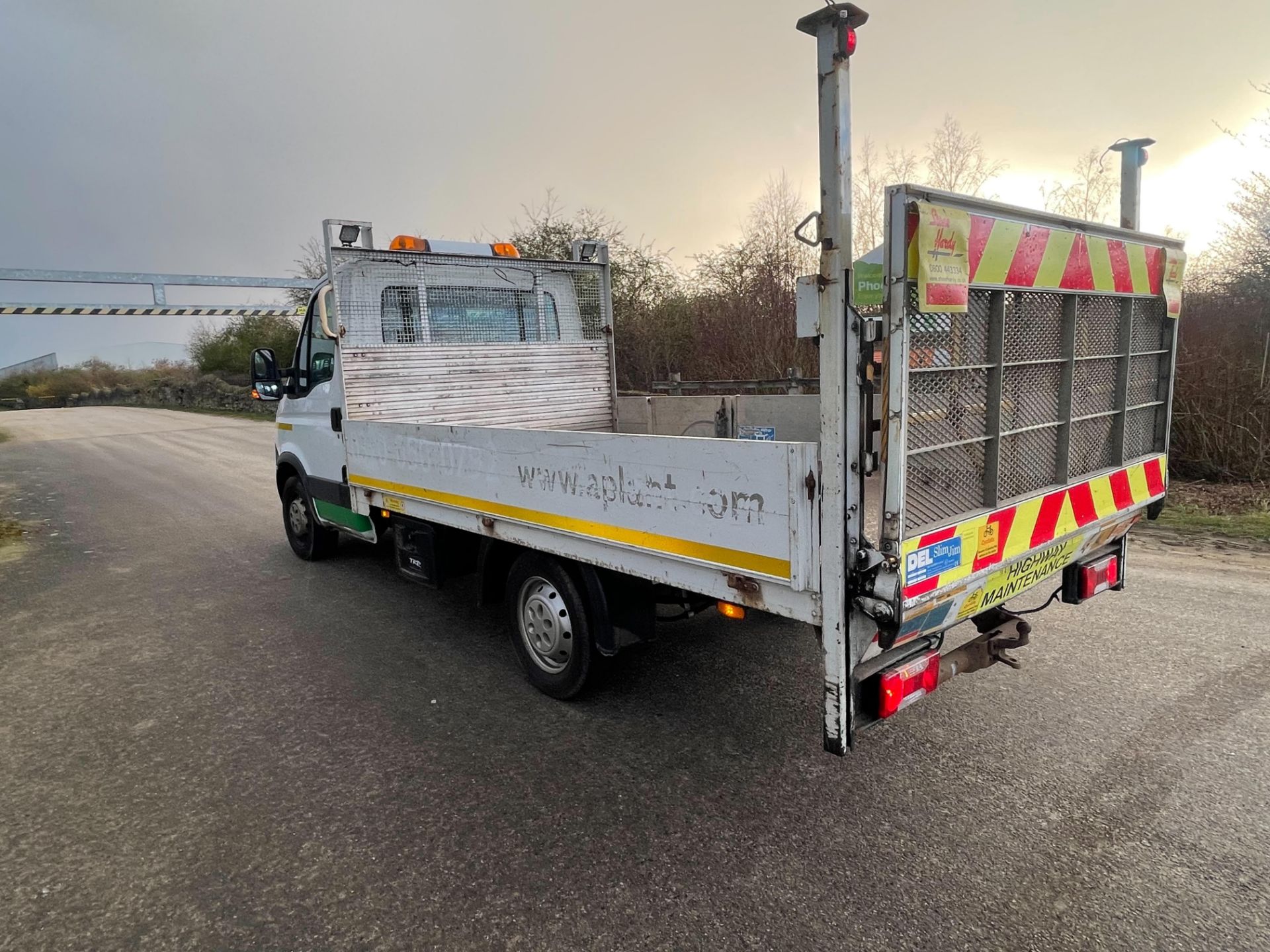 2014 IVECO DAILY 35S13 MWB WHITE CHASSIS CAB *NO VAT* - Image 3 of 8