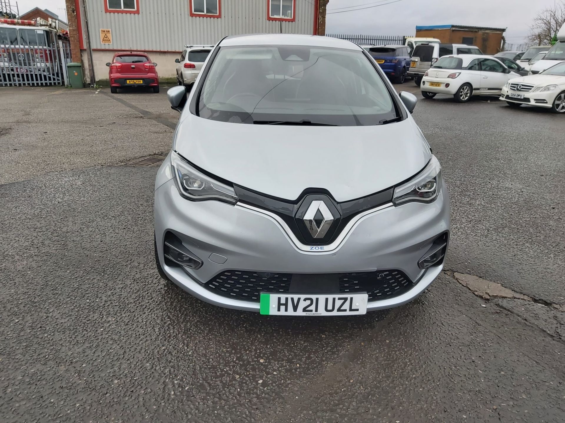 2021 RENAULT ZOE I GT LN RAPID CHARGE ZE 50 GREY HATCHBACK *NO VAT* - Image 2 of 21