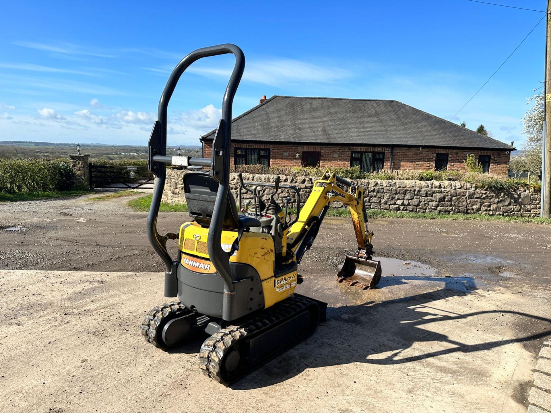 2017 Yanmar SV08 Micro Digger *PLUS VAT* - Image 4 of 25