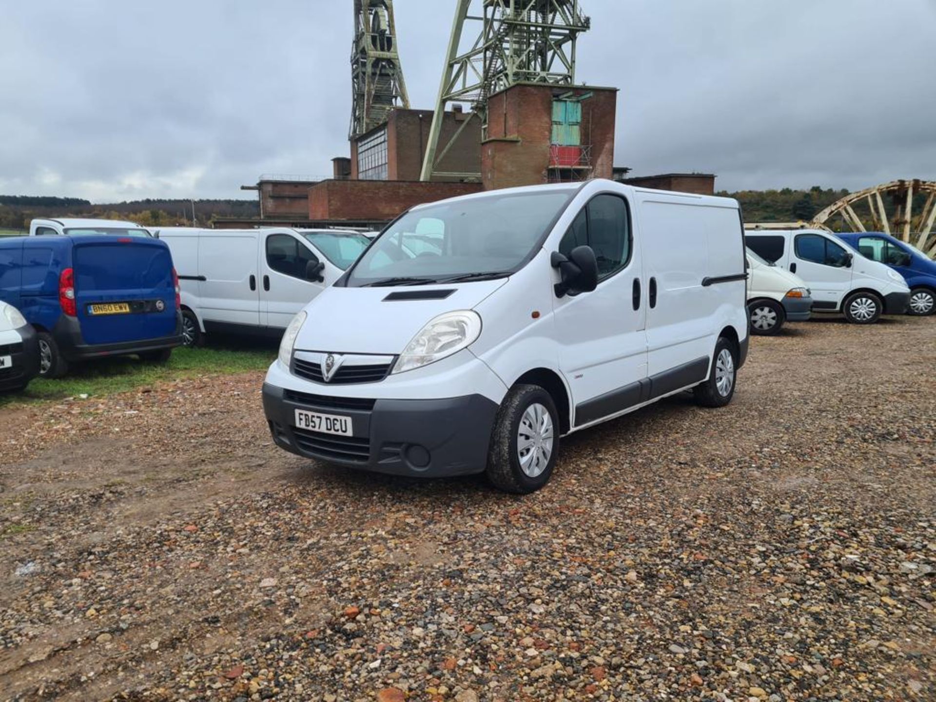 2007 VAUXHALL VIVARO 2900 CDTI SWB WHITE PANEL VAN *NO VAT* - Image 4 of 12