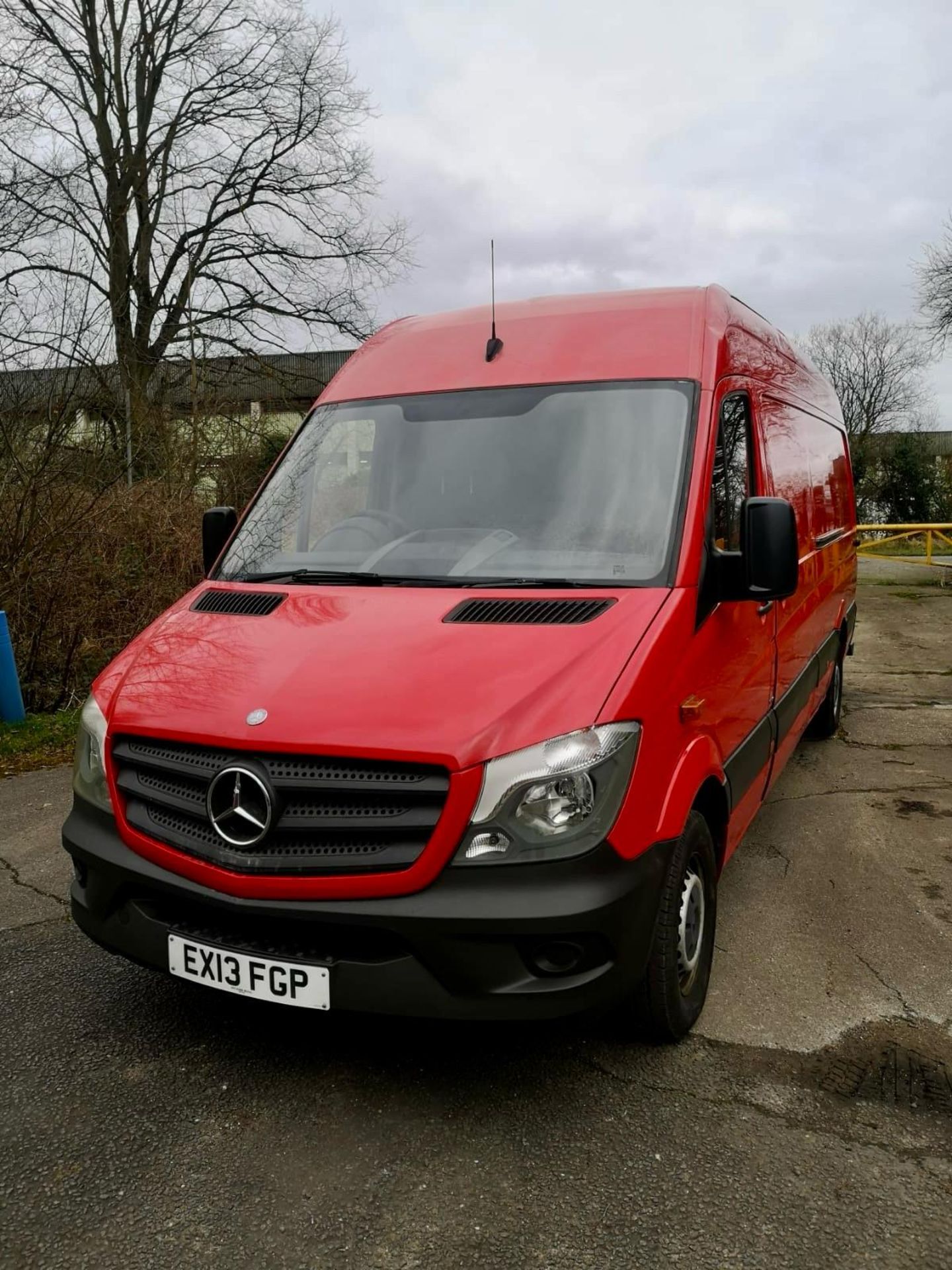 2013 MERCEDES-BENZ SPRINTER 313 CDI RED PANEL VAN *NO VAT* - Image 8 of 12