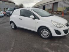 NO RESERVE 2011 VAUXHALL CORSA CDTI ECOFLEX WHITE CAR DERIVED VAN *NO VAT*